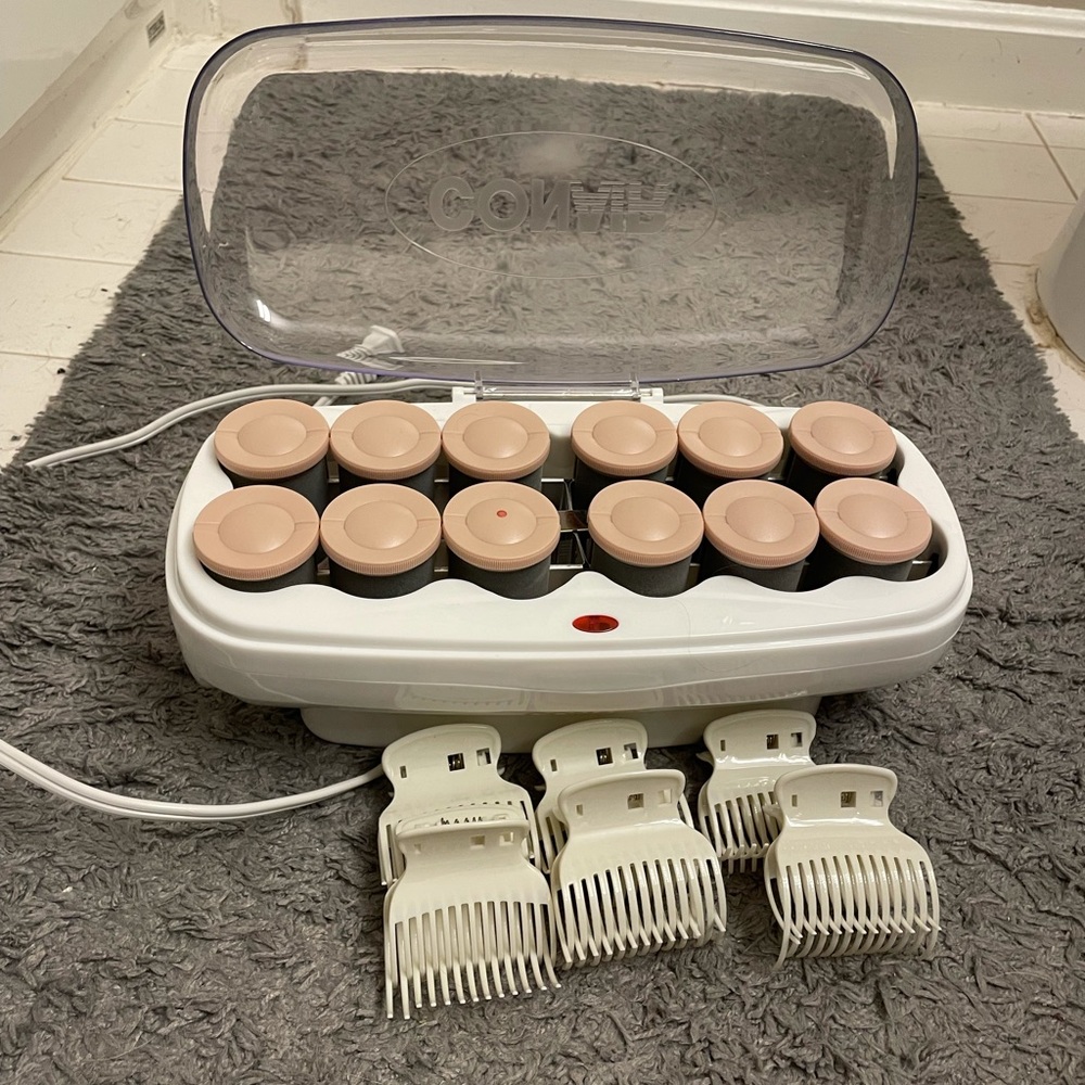 Conair hot rollers, with all accessories